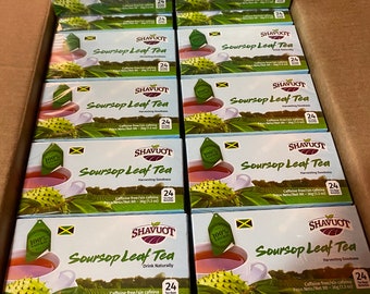 12 Shavuot Jamaican Soursop Leaf Tea