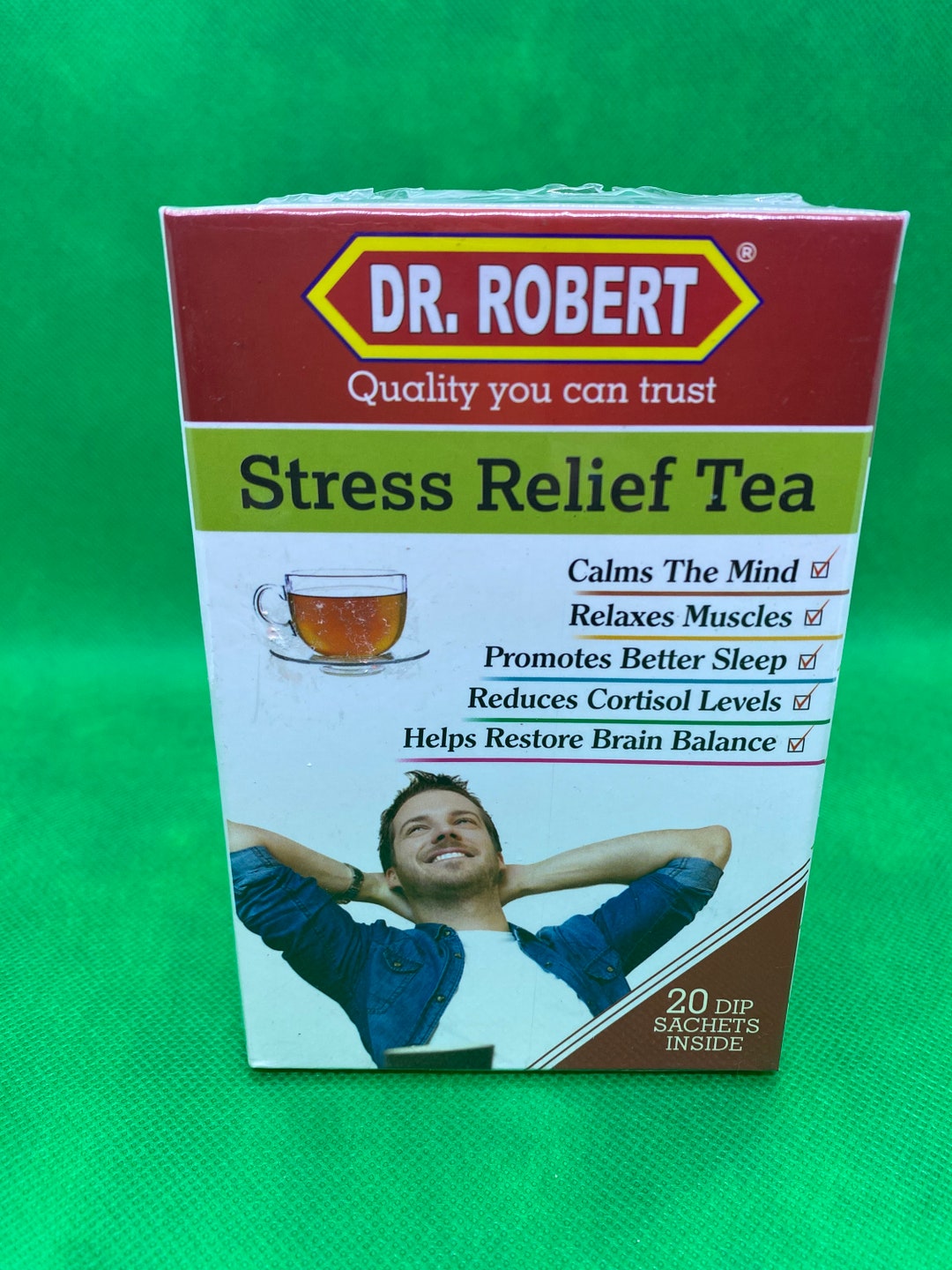 Dr Robert Stress Relief Tea Etsy