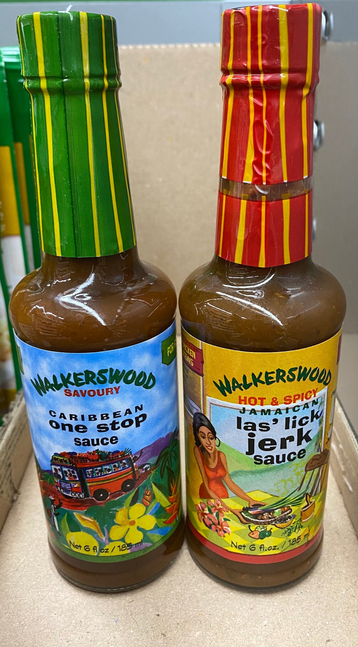 Walkerswood Las Lick Jerk Sauce & Walkerswood Zesty Caribbean Etsy