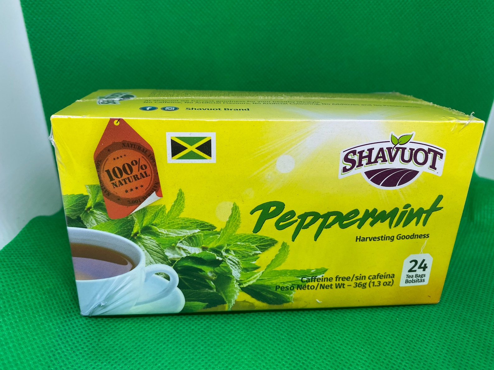 Jamaican Peppermint Teabags Etsy