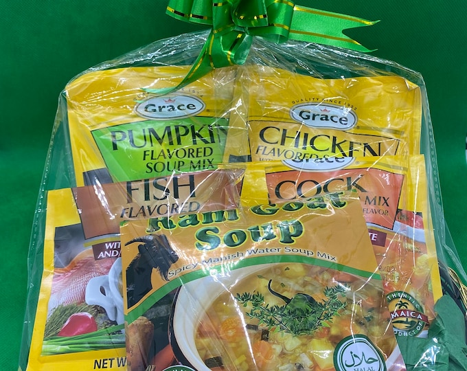 Soup flavors basket