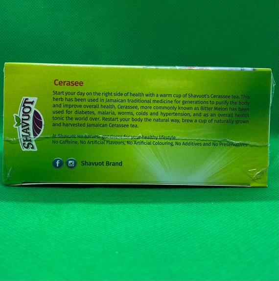 thumbnail image 2 of Rastarafi® Organic Jamaican Cerasee Tea – 72 Teabags (Premium Quality, GMO Free) 2 of 6