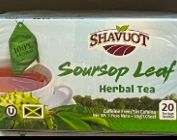 Jamaican Soursop Leaf Tea Bags