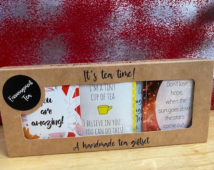 Handmade Encouragement Tea Gift Set