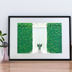 Nigeria Flagge, Wand Kunst, Wand Kunst, A1, A2, A3 und A4 Nigerian Flagge, Wand Poster, afrikanische Kunst