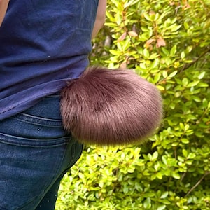 Any Color Bear Mini Nub Bunny Tail - Fluffy Furry Small Puppy Therian Fursuit Cosplay