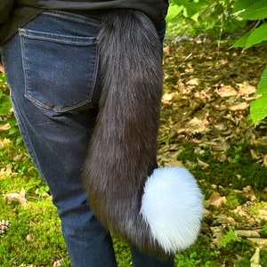 Any Color Fluffy Furry Cat Kitty Tail Cosplay Fursuit Fully Plush