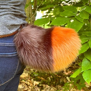 Any Color Bouncy Nub Tail - Fluffy Furry Perky Puppy Cosplay Fursuit Tail