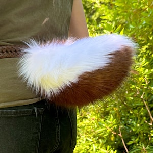 Faux Fur Nub Tail: Bouncy Wolf/Bunny/Puppy Cosplay Costume