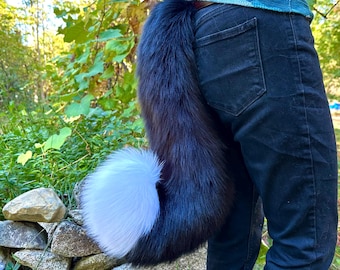 Any Color Fluffy Furry Cat Kitty Tail Cosplay Fursuit Fully Plush Therian