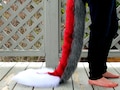 Fluffy Furry Any Color Cosplay Fluffy Tipped Dragon Kirin Wickerbeast Fursuit Tail