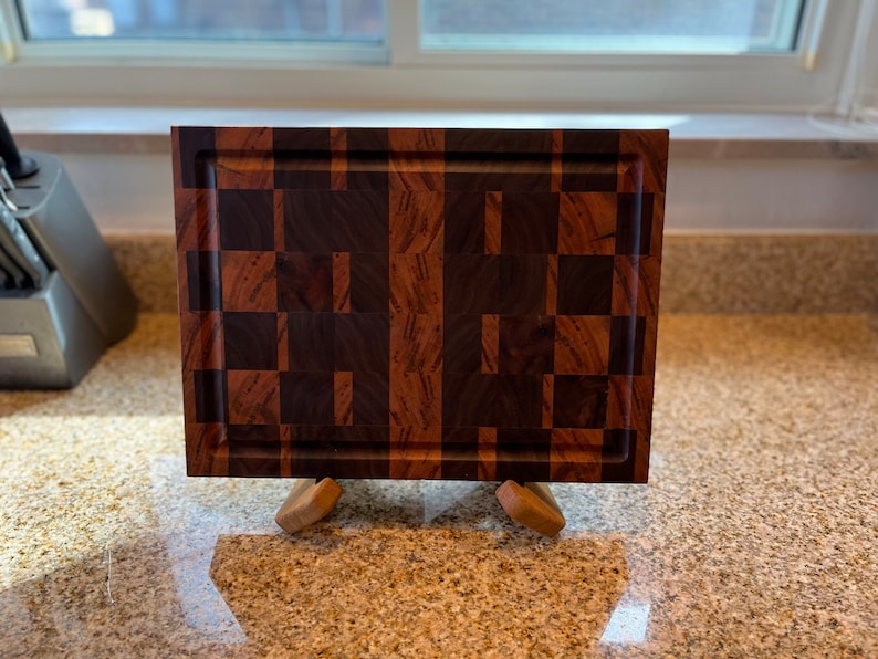 Cutting Board Stand CNC FILE Cook Book Stand Gift for Mom Etsy