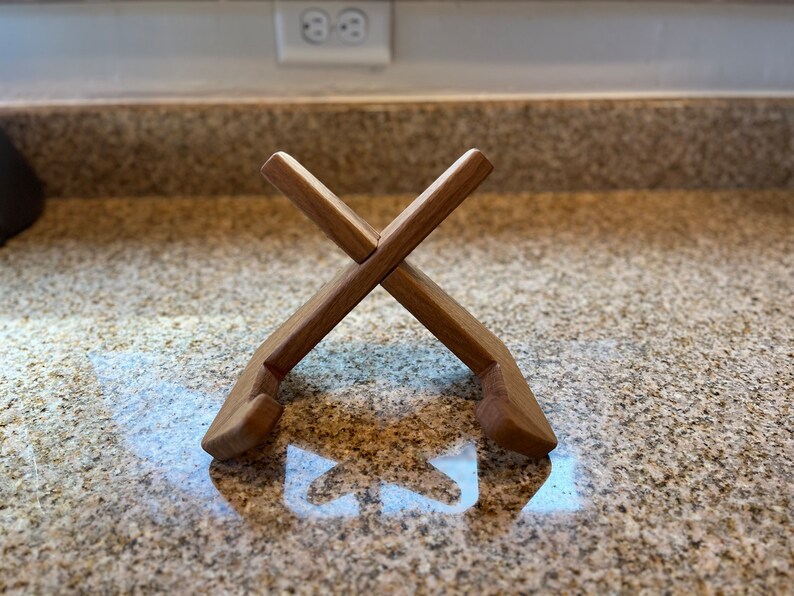 Cutting Board Stand CNC FILE Cook Book Stand Gift for Mom Etsy