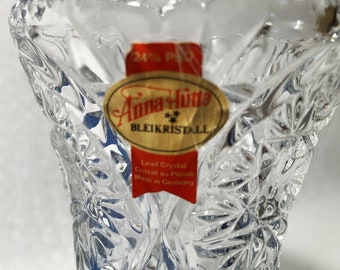 Rare Vintage Anna Hutte Bleikristall Lead Crystal Vase - Etsy