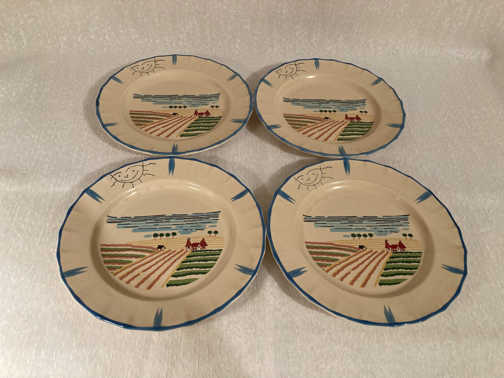 希少　 ★ポッタリーバーン／Pottery Barn★ ピザ皿 希少 ☆ポッタリーバーン／Pottery Barn☆ ピザ皿