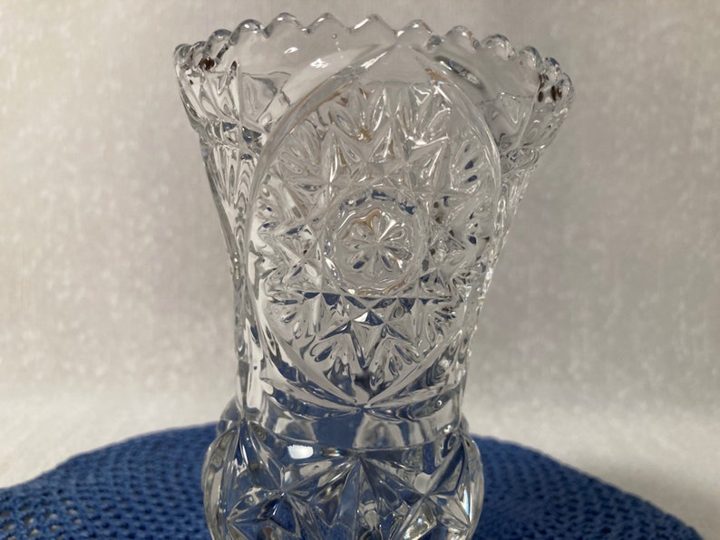 Rare Vintage Anna Hutte Bleikristall Lead Crystal Vase Etsy