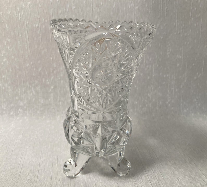 Rare Vintage Anna Hutte Bleikristall Lead Crystal Vase Etsy