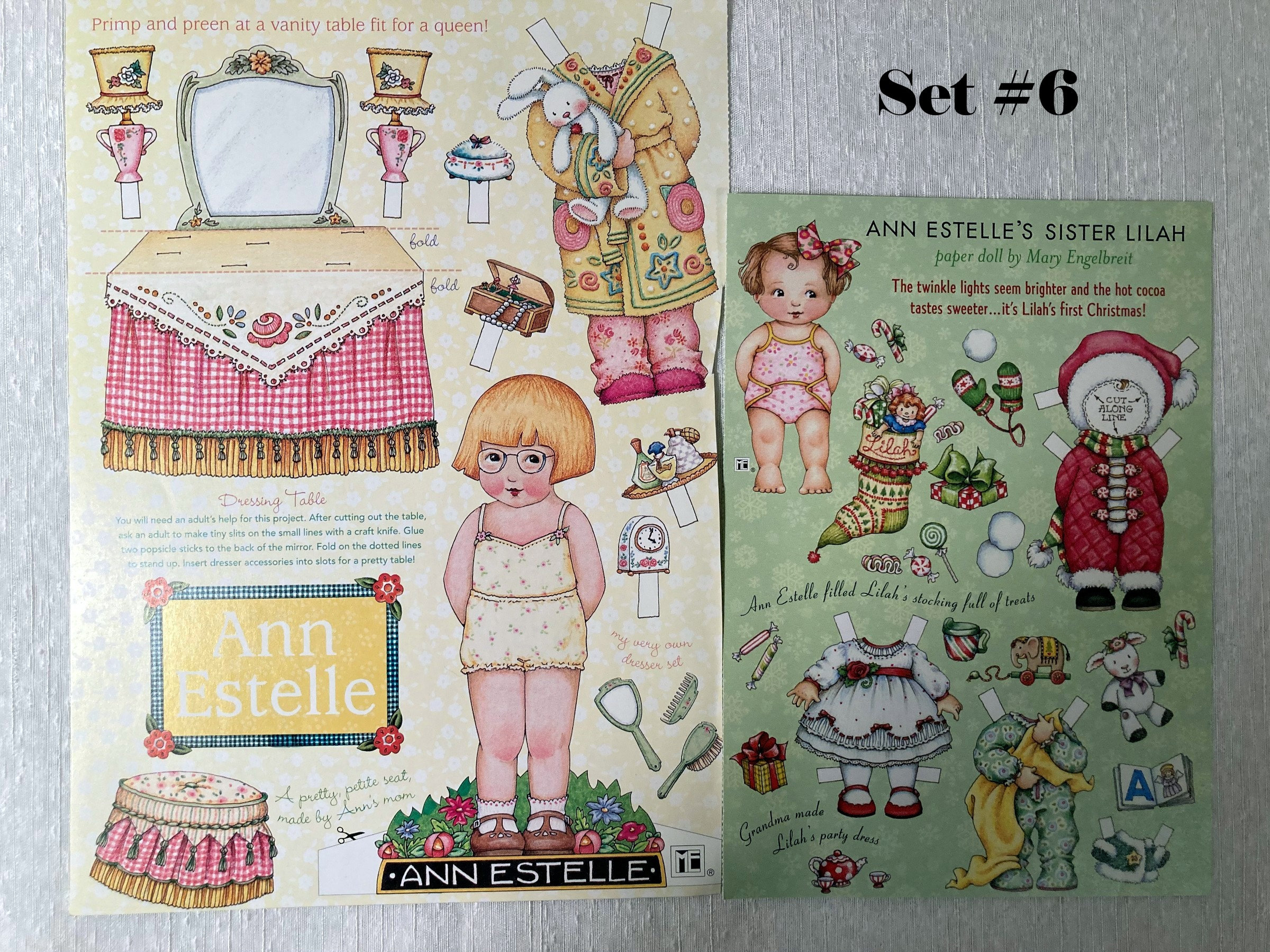 Ann estelle hotsell paper dolls