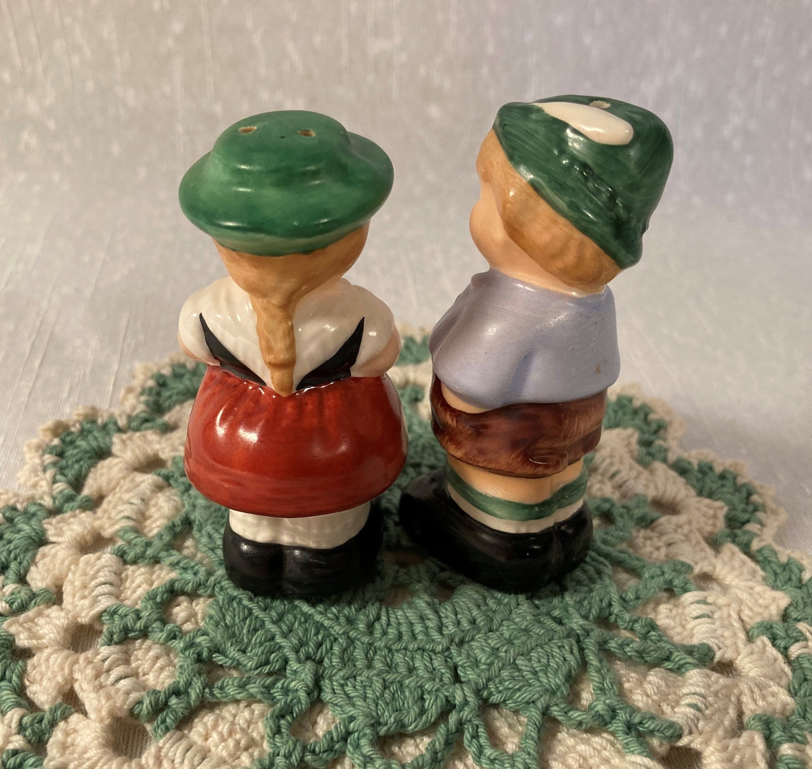 Vintage Goebel Boy and Girl Salt and Pepper Shakers Etsy