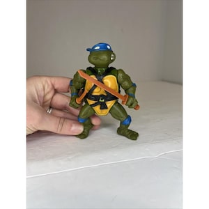1998 Playmates TMNT Leo Teenage Mutant Ninja Turtle Leonardo Action Figur TMNT