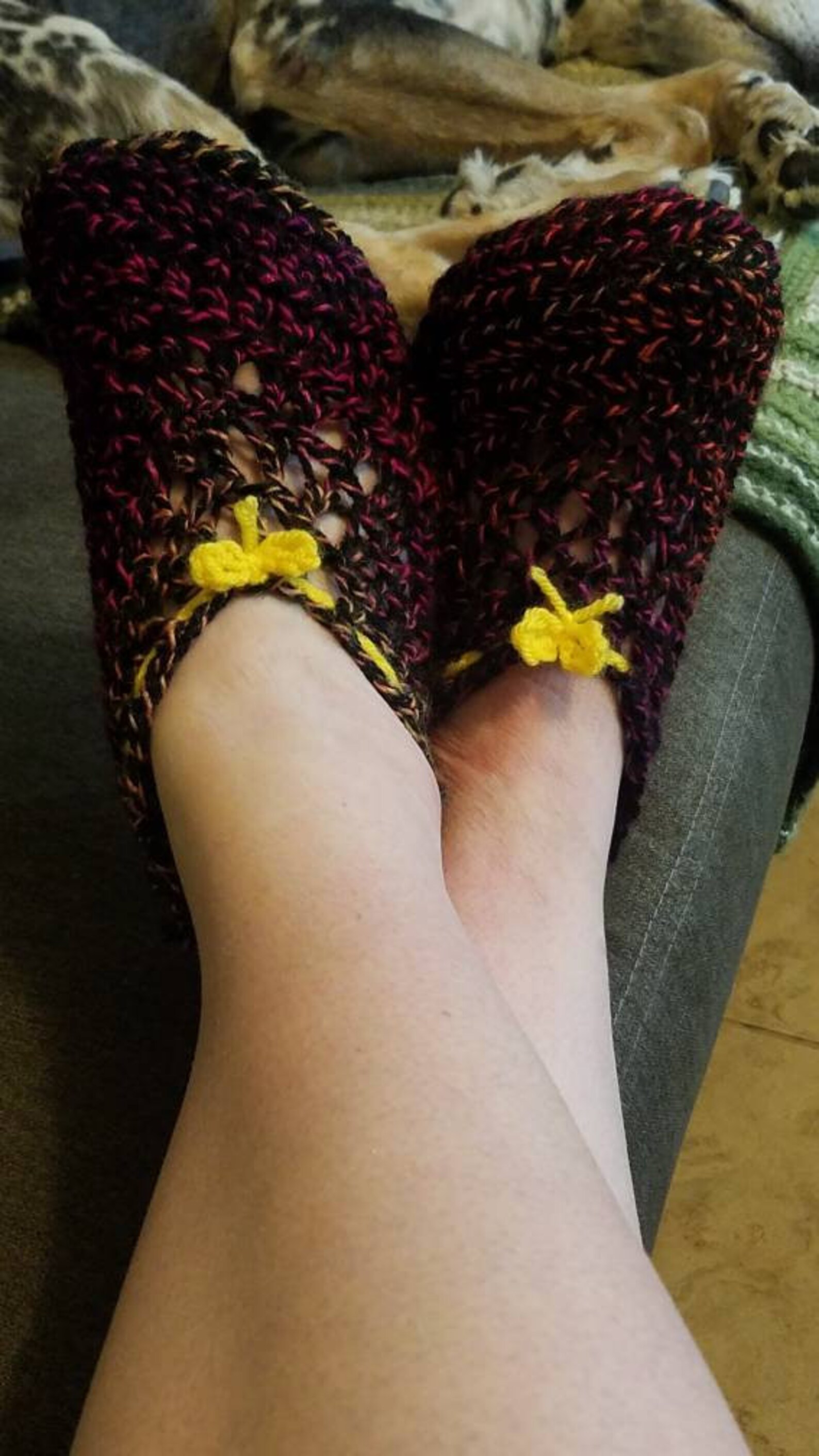 house slippers/ ballet slippers