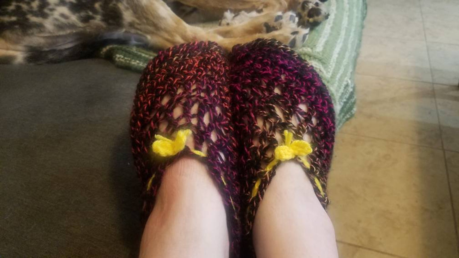 house slippers/ ballet slippers