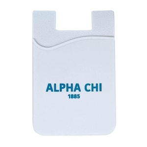 Alpha Chi Omega Cell Phone Card Holder
