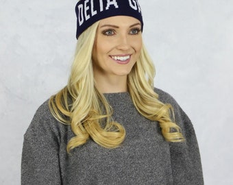 Delta Gamma Reversible Headband and Ear Warmer