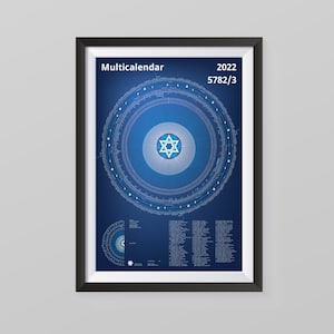 Multicalendar 2022 5782/83 image 1