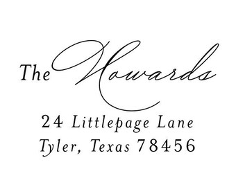 Return Address Stamp