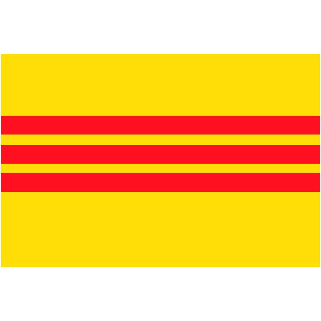 South Vietnam Flag With Grommets 3ft X 5ft Etsy