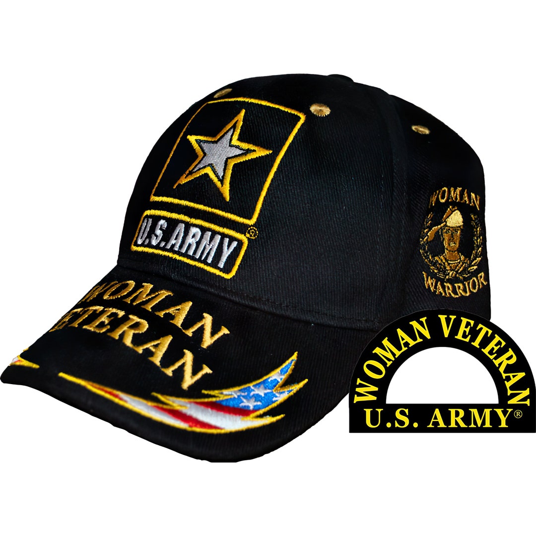 U.S. Armed Forces Woman Veteran Hat U.S. Army, U.S. Navy, U.S. Marine