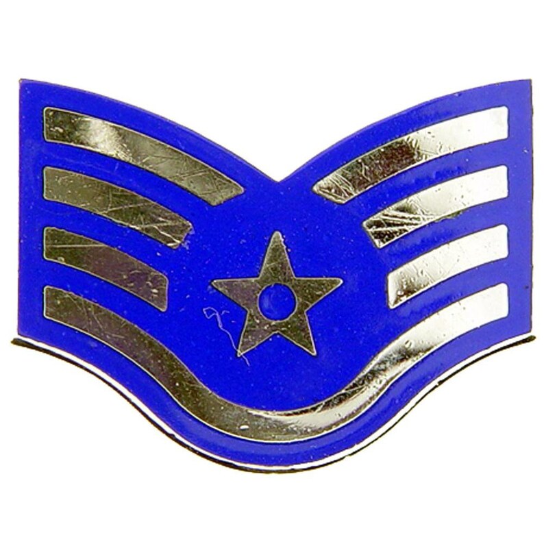 U.S. Air Force E5 Staff Sergeant Pin 1 Etsy