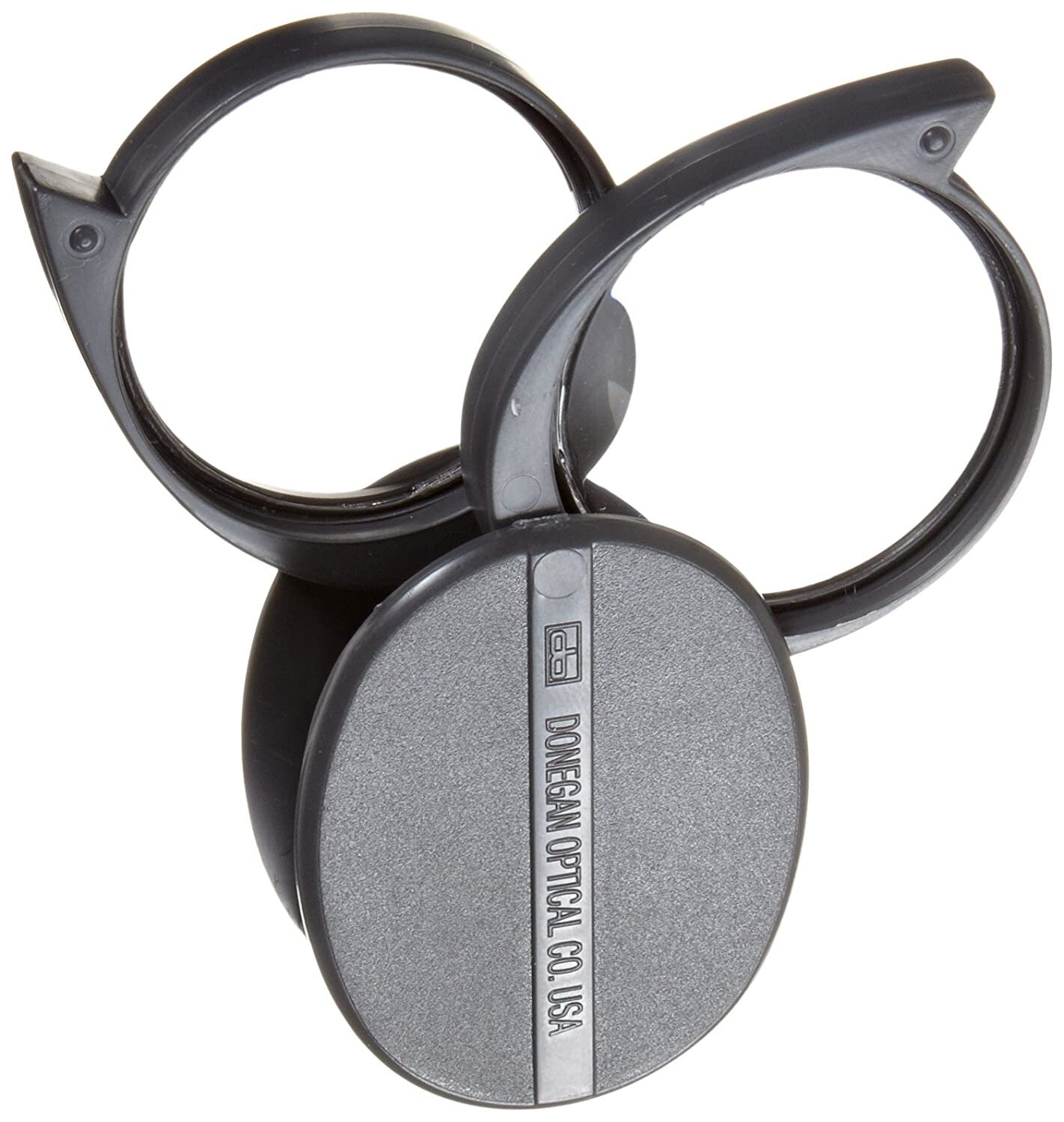 Bausch & Lomb 812354 Folding Pocket Magnifier, Single-Lens Model, Glass,  Plastic Case, 16D, 4X