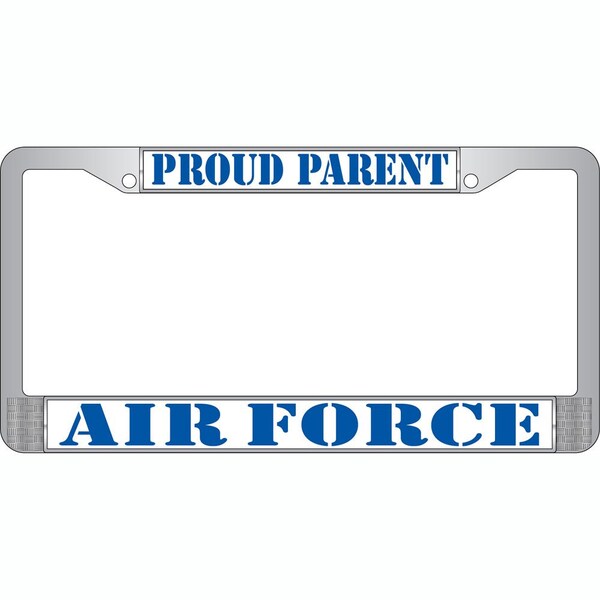 U.S. Air Force License Plate Frame - Show Your Pride With This Classic Car Accessory, Made In USA By BLVD