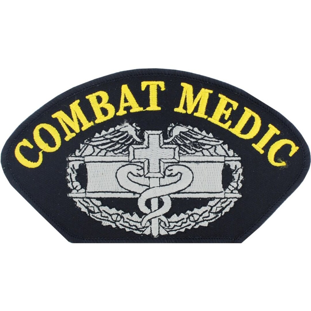 U.S. Army Combat Medic Hat Patch 2 3/4 X 5 1/4 Etsy