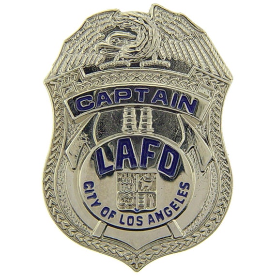 Los Angeles Fire Department Captain Pin 1