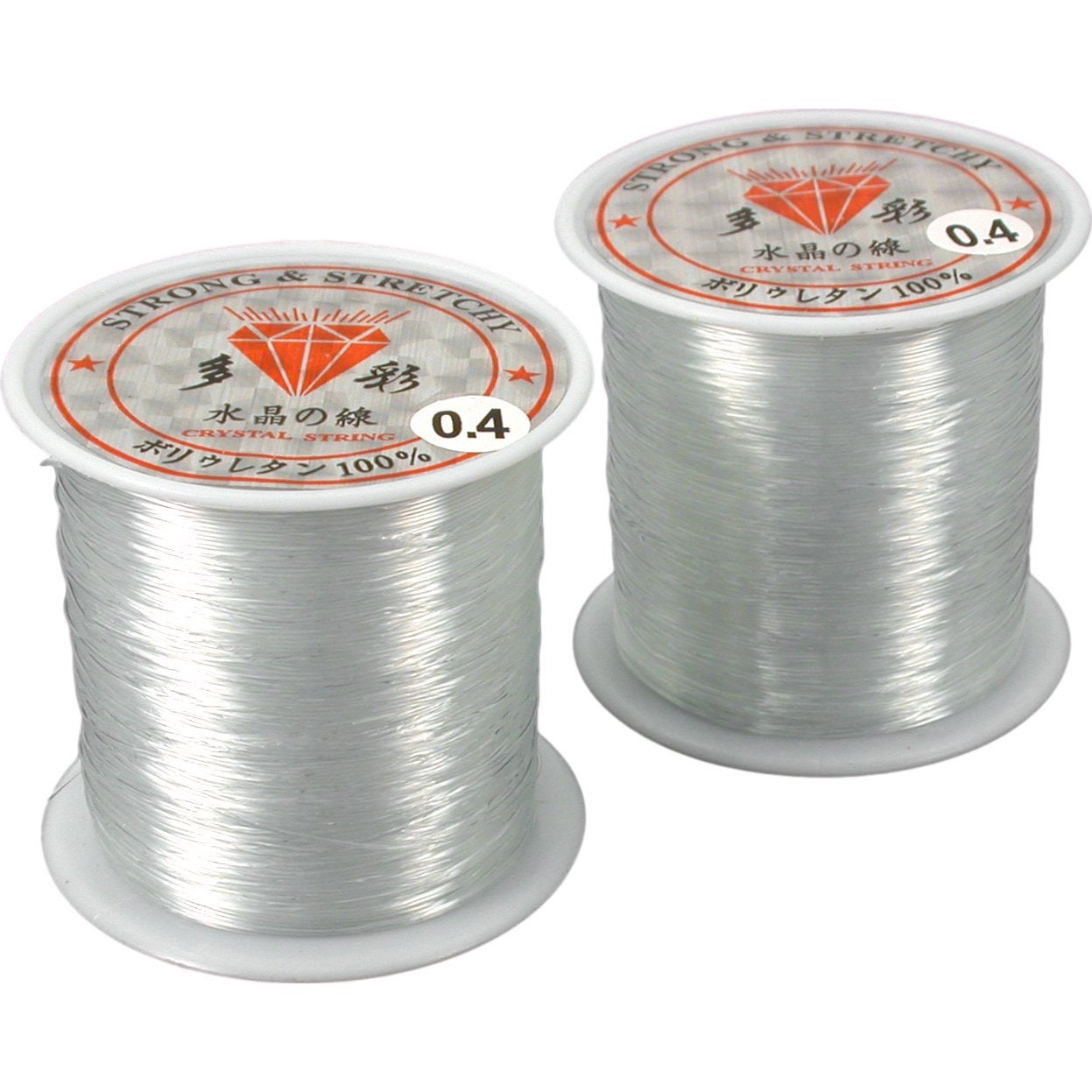 Supplies-Nylon Monofilament Thread #40-Clear- 50 Meters -Tamara Scott  Designs