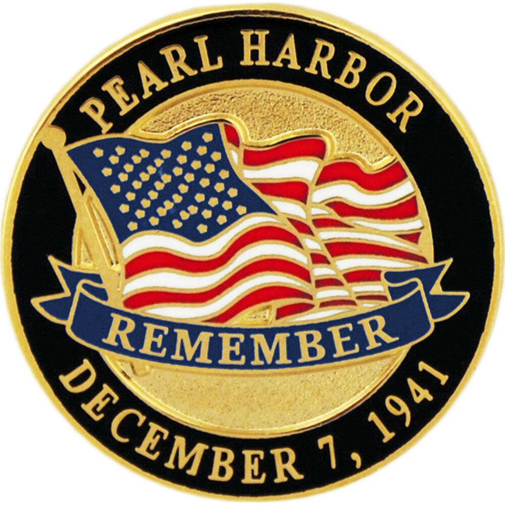 American Flag Remember Pearl Harbor Pin 1 Etsy