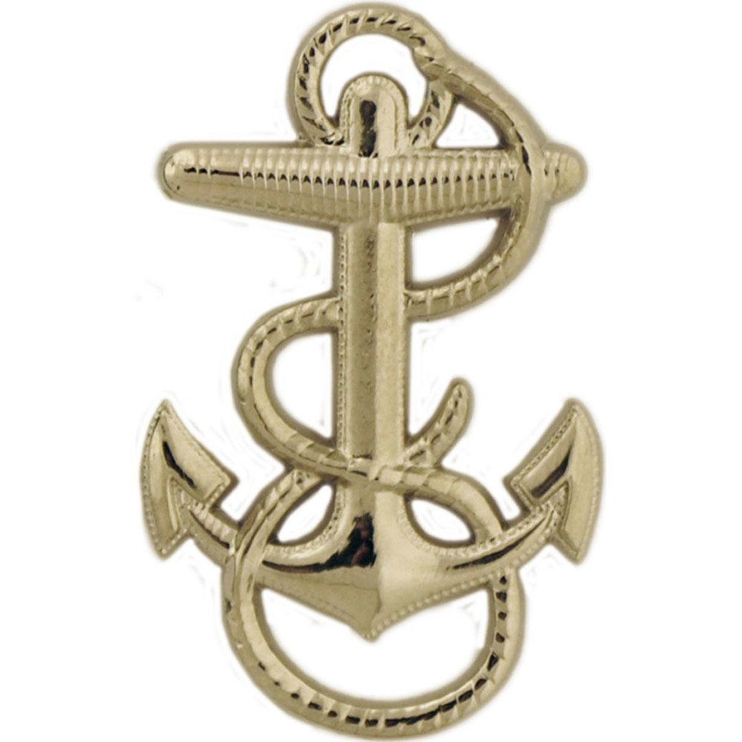 U.S. Navy Anchor Pin 1 1/8 Etsy