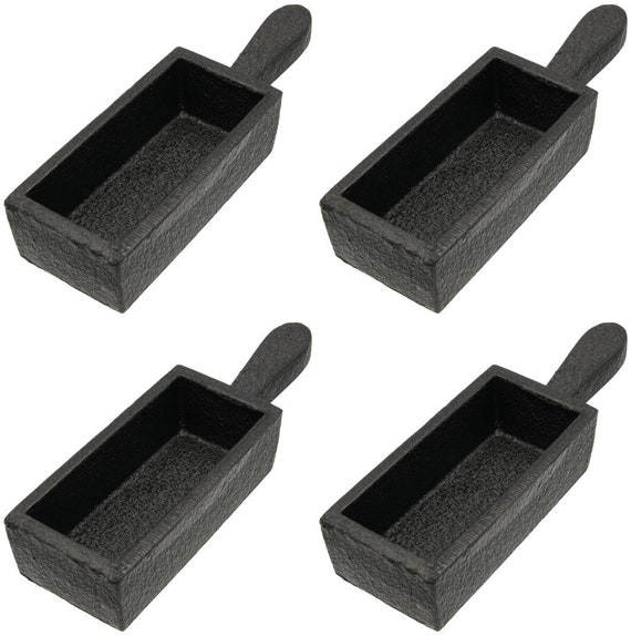 6 Cast Iron Ingot Mold For Jewelry Casting Melting Refining - Findings  Outlet
