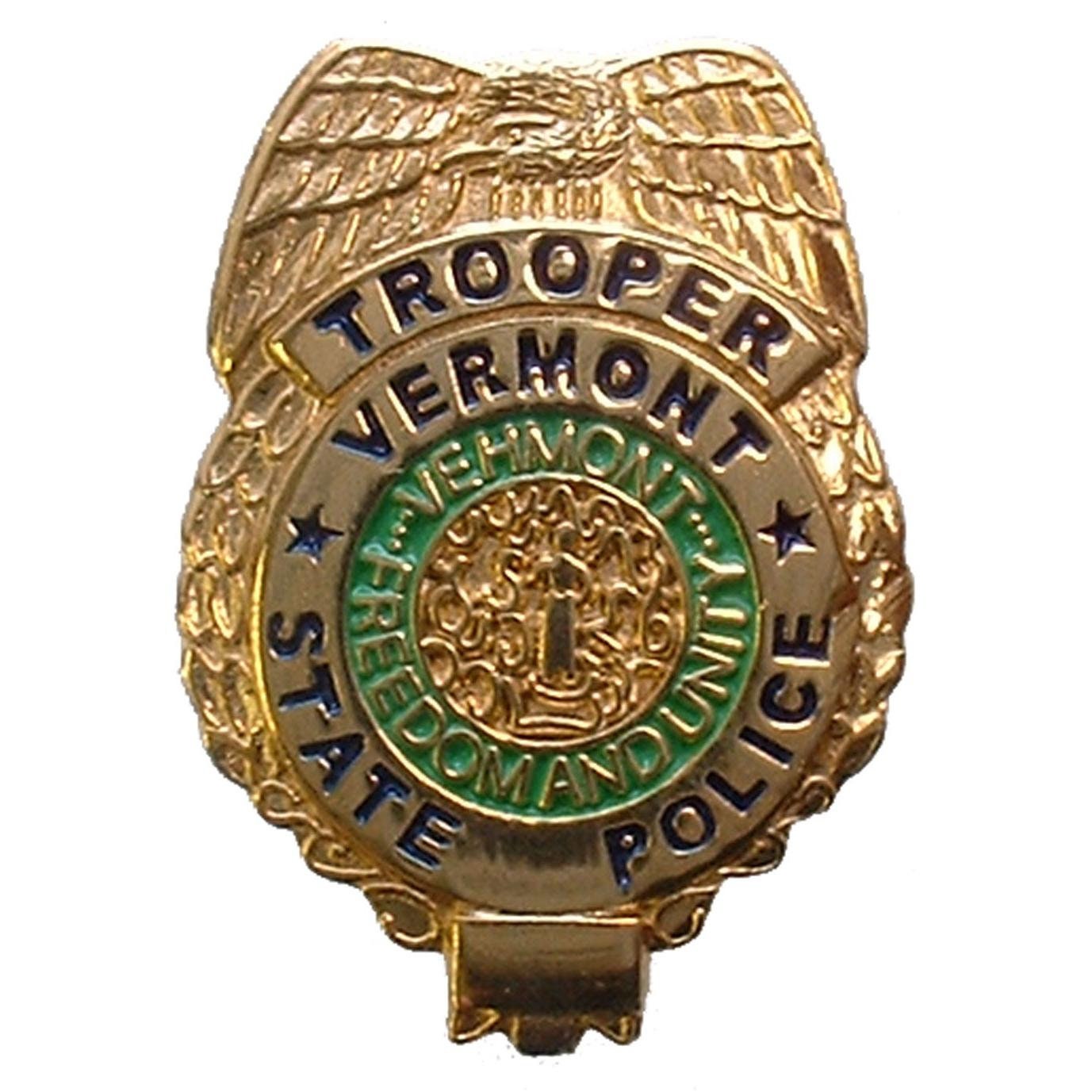 Vermont State Police Badge Pin 1 - Etsy