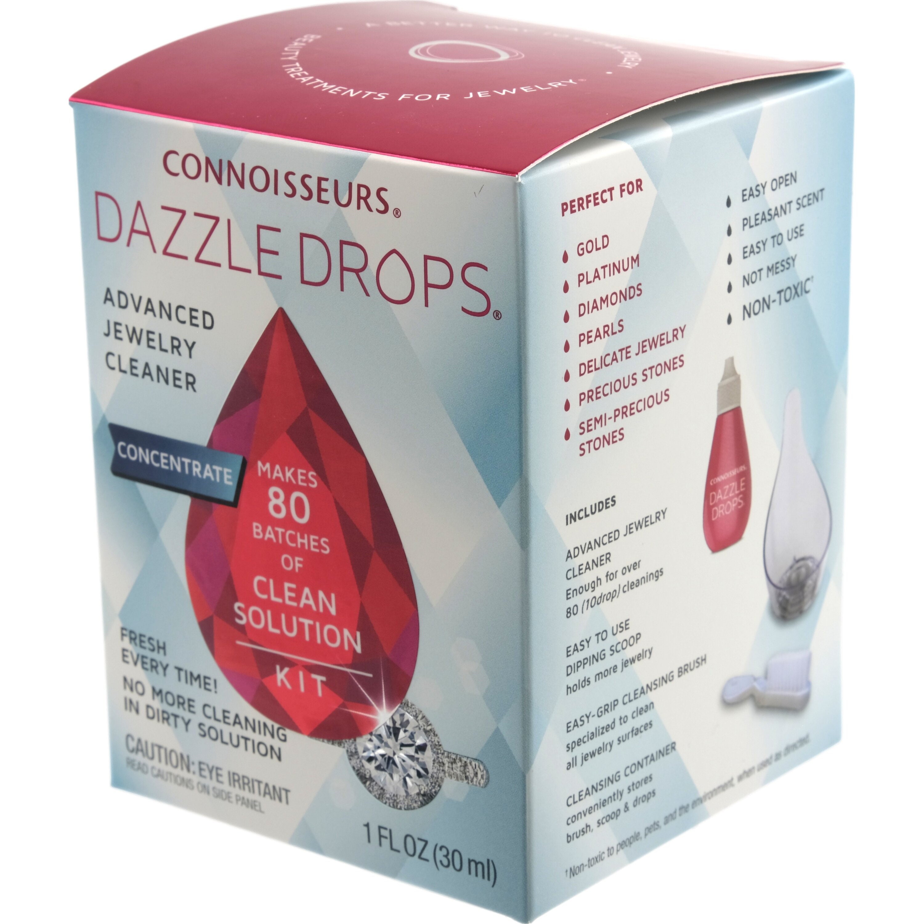  CONNOISSEURS Advanced Dazzle Drops, Jewelry Cleaner