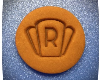 Personalized Retro Initial Pottery Stamp, Add your Initials, Ceramics Tool
