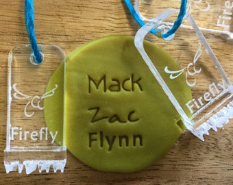 Personalized Potters Stamp: Signature Ceramics Stamp