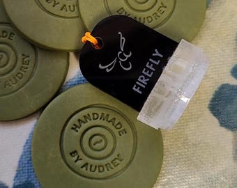PERSONALISED Handmade Pottery Stamp, AUDREY style