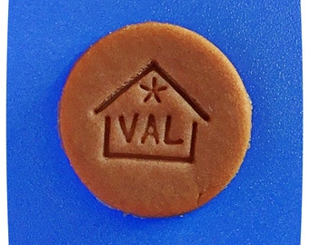 Little House Initial Stamp, Initial Stamp, Make it and Mark it