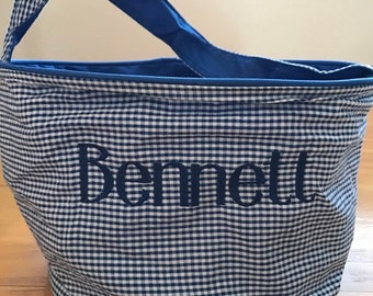 Monogrammed Easter Basket