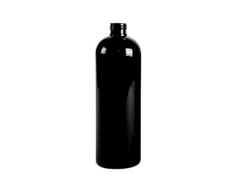 16oz Black Cosmo PET Plastic Bottles - Set of 10 ~ CLEARANCE - BULK25