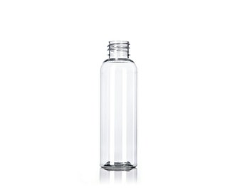 2oz Clear Cosmo PET Plastic Bottles - Set of 25 - BULK25